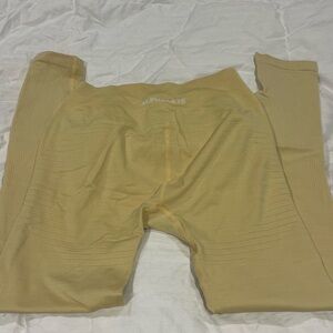 Alphalete Mustard Yellow Performance Leggings